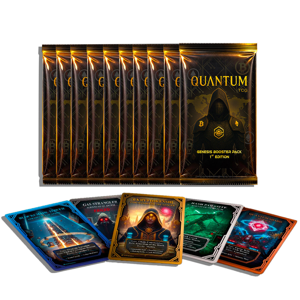 Genesis Limited  Edition - Collectible Trading Card - 10 Booster Pack