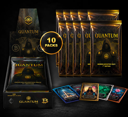Genesis Limited  Edition - Collectible Trading Card - 10 Booster Pack