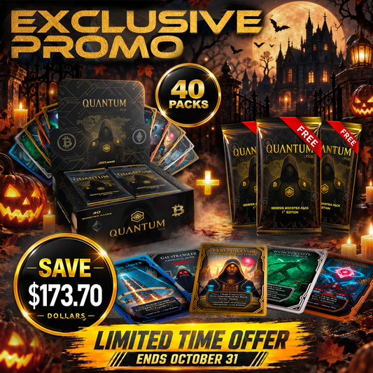 Genesis Limited  Edition - Collectible Trading Card - 40 Booster Pack + 3 FREE PACK