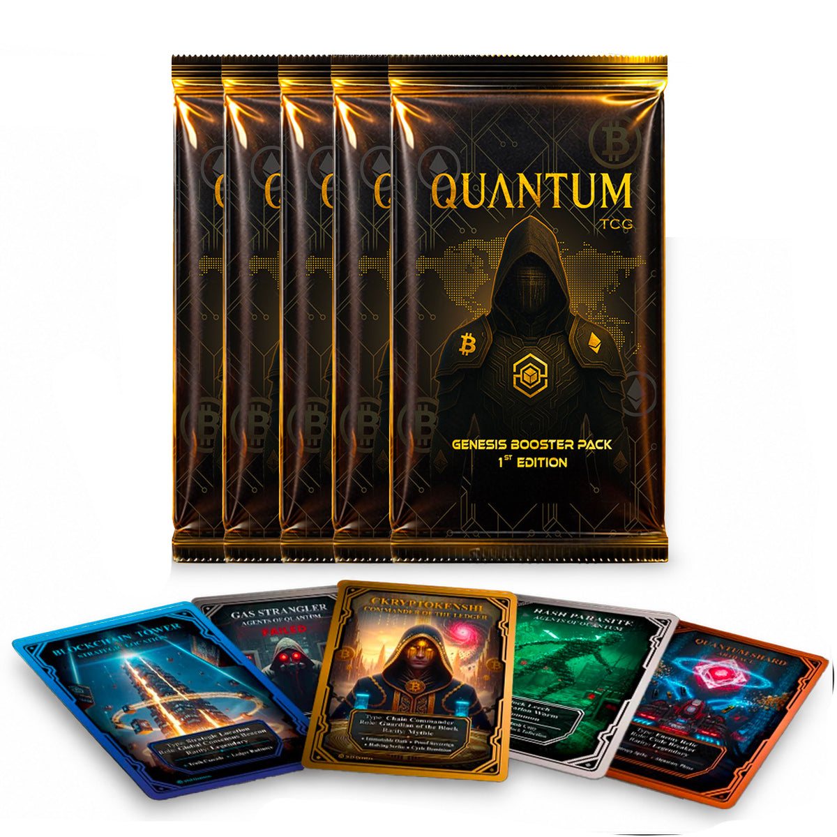 Genesis Limited  Edition - Collectible Trading Card - 5 Booster Pack