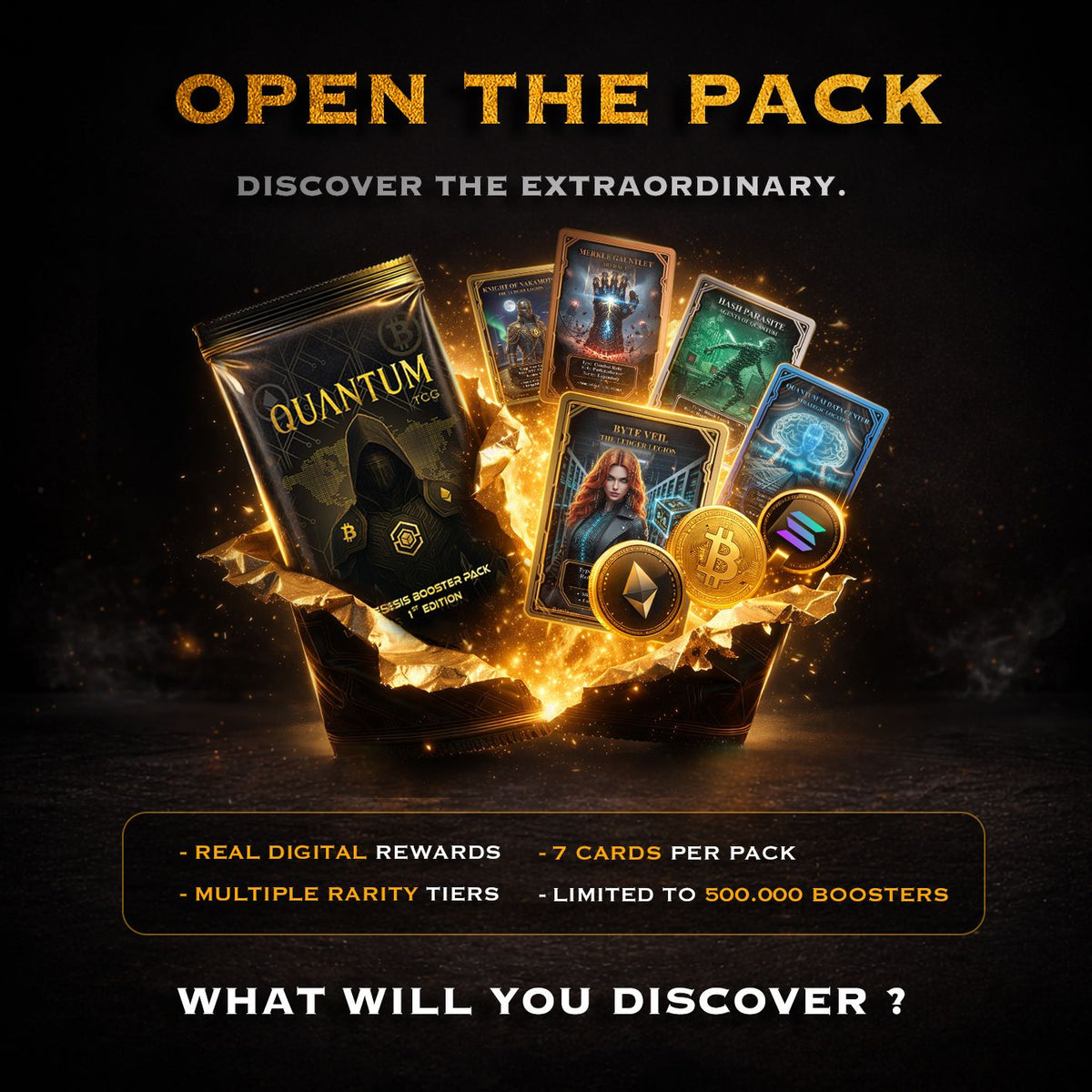 Genesis Limited  Edition - Collectible Trading Card - 40 Booster Pack