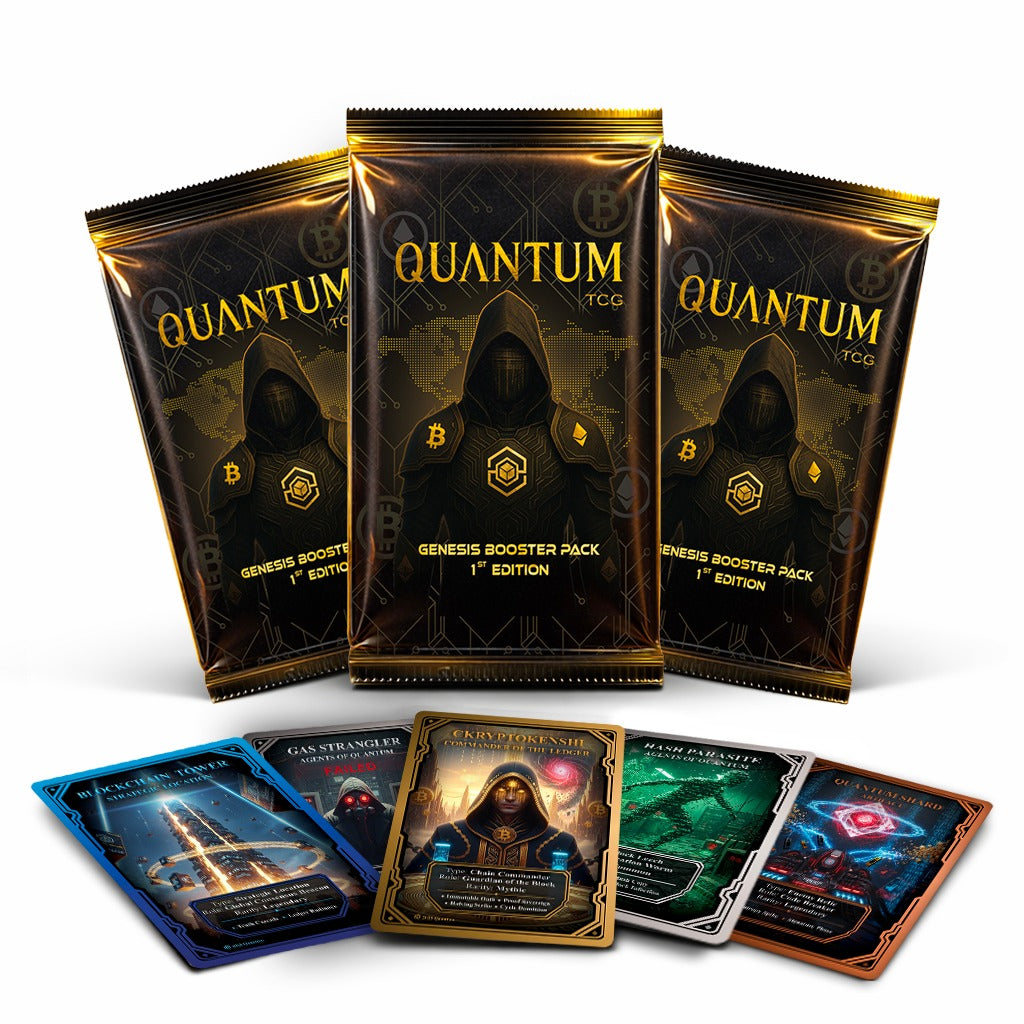 Genesis Limited  Edition - Collectible Trading Card - 3 Booster Pack