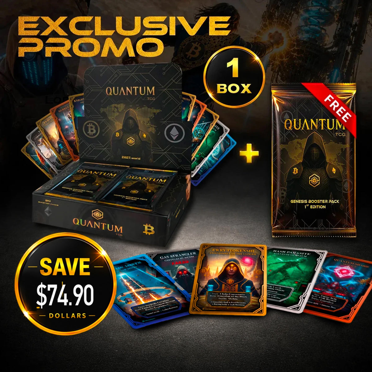 Genesis Limited Edition - Collectible Trading Card - 21 Booster Pack